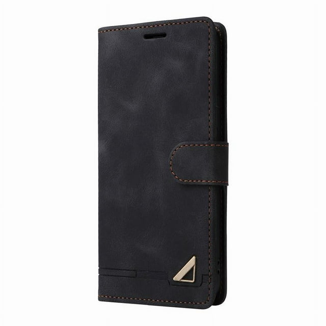 S23 Ultra S24 S22 S21 S20 S10 S9 S8 Plus Case For Samsung Galaxy Note 20 10 9 8 Leather Flip Wallet Cover Black For Galaxy Note 8