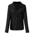 thumbnail image 3 of Vedolay Winter Coats for Women Loose Cardigan Coat Cover Up Ladies Cardigan Coat Black,2XL, 3 of 3