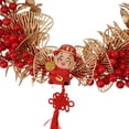 thumbnail image 2 of Chinese New Year 2024 Decoration Pendant Led Lamp Wreath Spring Festival Decor, 2 of 9