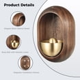 thumbnail image 2 of Shopkeepers Bell for Door Opening, Business Magnetic Attached Door Chime, Entry Alert Chime, Store Wardrobe Decor Office Wall Ornament, 2 of 6