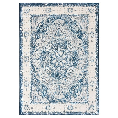 Traditional Distressed Medallion Area Rug 5' x 7' (Best Rum In The World 2019)