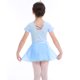 thumbnail image 5 of Vestido de gimnasia de ballet con falda tutú de manga larga con volantes de danza de bailarina para niñas, 5 of 5