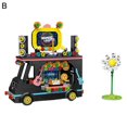 thumbnail image 1 of MesaSe PENGXAING Building Blocks Toy 1Set Building Blocks Adorable Smooth Plastic Assembled Street Snack Miniature Small Particle Building Blocks for Children, 1 of 6