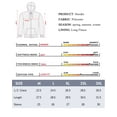 thumbnail image 6 of SPEEDRUN Hoodie Men Zip Up Sherpa Lined Hoodie Mens Gray Zip Up Fuzzy Jacket Winter Coats Gray L, 6 of 7