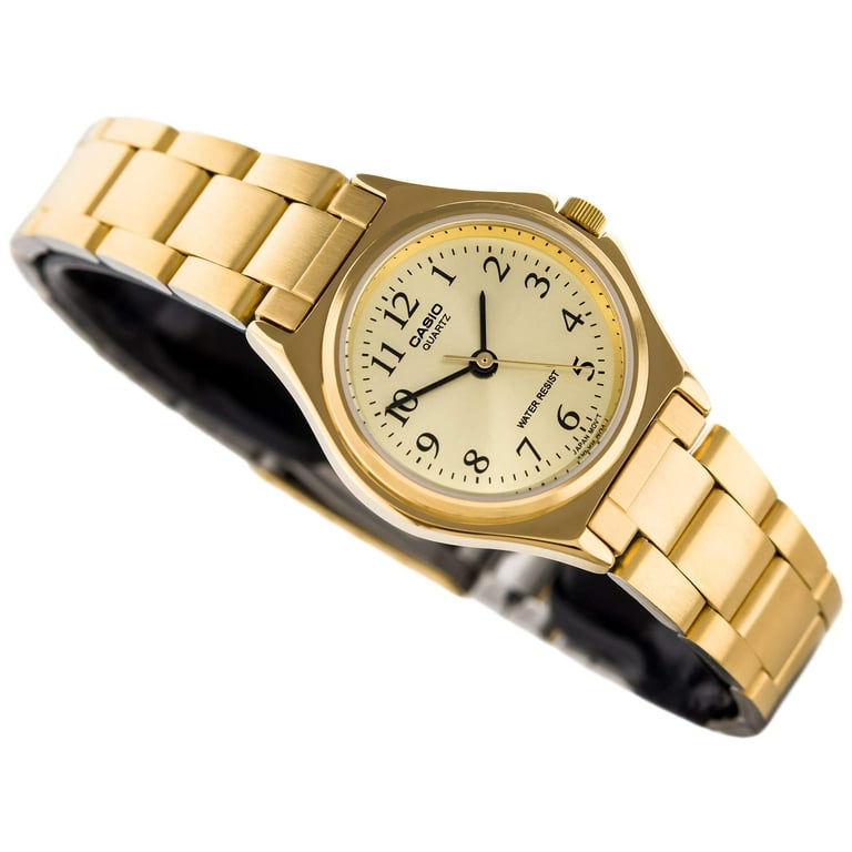 Reloj Casio Mujer Dorado Ltp-1130n-9b Agente Oficial