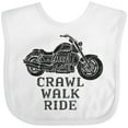 thumbnail image 3 of Inktastic Crawl Walk Ride Motorcycle Boys or Girls Baby Bib, 3 of 4