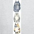 thumbnail image 4 of CafePress - Three 3 Cats - Women's Zip Hoodie, 4 of 5