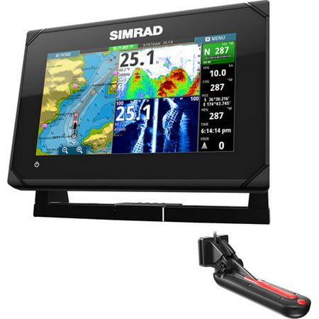 SIMRAD GO7 XSE CHARTPLOTTER WITH T/M TOTALSCAN TRANSDUCER