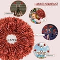thumbnail image 4 of LINLIN 12Pcs Metallic Cheerleading Pom Poms with Cozy Handle, Adorable Cheerleader Pompoms Hand Flowers for Kids Adults Ball Dance Sports Team Spirit Cheering Fancy Dress Night Party, 4 of 7