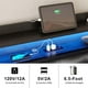 thumbnail image 3 of Cama Matrimonial FABATO con cabecera Puertos USB Luces LED, 3 of 7