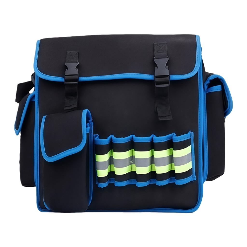 PatungKu Tool Bag Wide Mouth Tool Storage Bag Tool Organizer Bag Screwdriver Home Organizer for Indoor and Outdoor Gardening