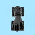 thumbnail image 3 of Renovators Supply Door Knockers for Front Door 4" Cast Iron Hand Shaped Door Knocker w/Screws, 3 of 8