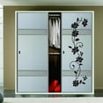 thumbnail image 6 of Openpig Black Flower Vine Wall Stickers, Simplicity Floral Art Wall Decals Removable Vinyl Peel and Stick for Bathroom Living Room Bedroom Home Decorations, 6 of 6