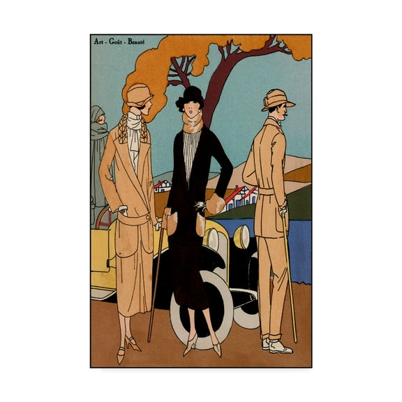 Trademark Fine Art 'Vintage Couture IV' Canvas Art by Unknown