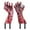B, variant on 2 Pack Scary Hands Lawn Stakes Halloween Decor Outdoor Garden Decor Zombie Graveyard Decor Perfect for House Party, Halloween Party, Garden Party, Outdoor Party (2D Flat)