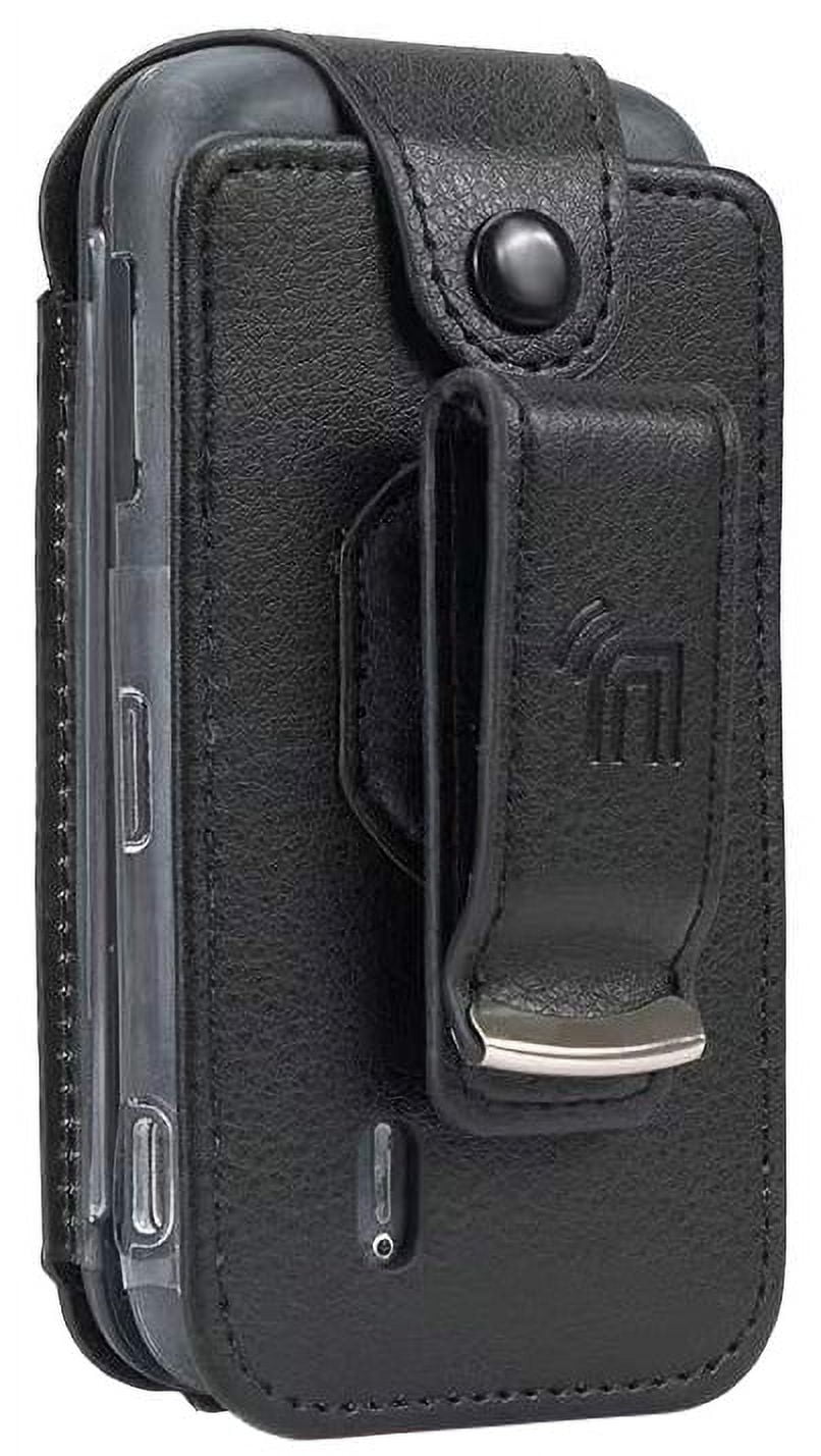 Nokia 2760/2780 Flip Phone Case, Vegan Leather with Belt