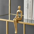 thumbnail image 4 of Ornements Assis Modélisation Artistique Luxe Léger Figurine Abstraite Assis pour la Maison, 4 of 8
