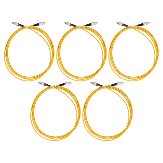 Accesorios electrónicos, 5 piezas de extensión de fibra óptica, cable de extensión de fibra óptica, cable de fibra óptica sin halógenos, rendimiento inigualable