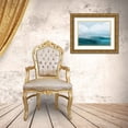 thumbnail image 3 of Barnes, Victoria 32x25 Gold Ornate Wood Framed with Double Matting Museum Art Print Titled - Azure Rising I, 3 of 4