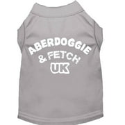 Pet Dog Cat Shirt Screen Printed, "Aberdoggie and Fetch UK"