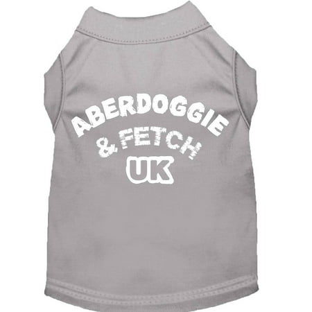 Pet Dog Cat Shirt Screen Printed, "Aberdoggie and Fetch UK"