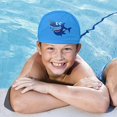 thumbnail image 4 of Gorro de natación para niños - Gorro de piscina para niños y niñas de 4 a 10 años, 4 of 5