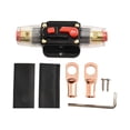 thumbnail image 3 of BTOER 1Packs Auto Inline Fuse Breaker with Wire Lugs and Heat Shrink Tube 12V-24V DC, 3 of 9