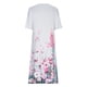 thumbnail image 4 of ICHUANYI Clearance Women's Summer Casual Printing Short Sleeve Dress Short Sleeve Round Neck Ankle Dress(White, L) ICHUANYI WER2023080912142, 4 of 5