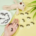thumbnail image 3 of 20pcs Eyelashes Safety Eye Lashes Eye Make Up Accessories Crafts Eyelashes Plastic Stuffed Crochet Eye Lashes for Eyes Over 30mm Amigurumi Puppet Teddy Bear Plush Animal Making, 3 of 9