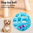 thumbnail image 3 of Jouet pour Animal en Forme de Balle Creuse avec Clochette Intégrée, Jouet pour Animal Résistant aux Morsures en Matériau TPR Souple, Jouet Interactif pour Chien, Jouet pour Chien Anti-Ennui, 3 of 7