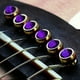 thumbnail image 3 of Pasador de puente, 6 piezas de latón para guitarra, pasador de puente para guitarra, pieza de instrumento musical, uso conveniente, 3 of 8