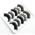 thumbnail image 3 of Pestañas Postizas JanHm 5 Pares Reutilizables Impermeables Gruesas 3D, 3 of 4