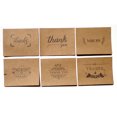 thumbnail image 1 of UPGRATOR 36Pcs Kraft Paper Thank You Cards with Envelopes for Celebrations Graduation and Wedding Thanks, 1 of 6