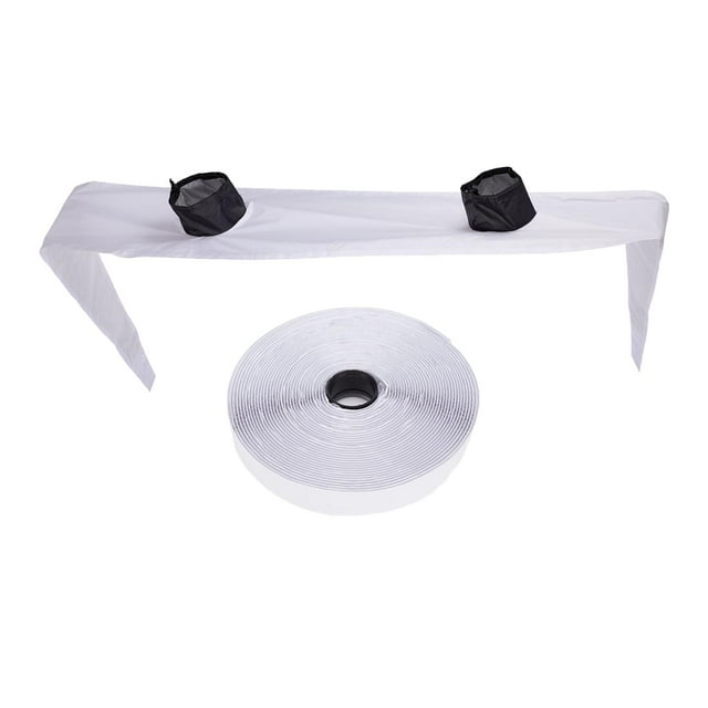 Sello de ventana para aire acondicionado portátil, sello de ventana impermeable, ventilación de ventana, aire 300cm Doble Abierto