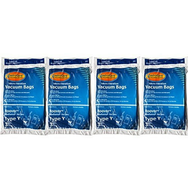 9 Hoover Y And Z-Micro Filtration Bags, For Windtunnel And Tempo