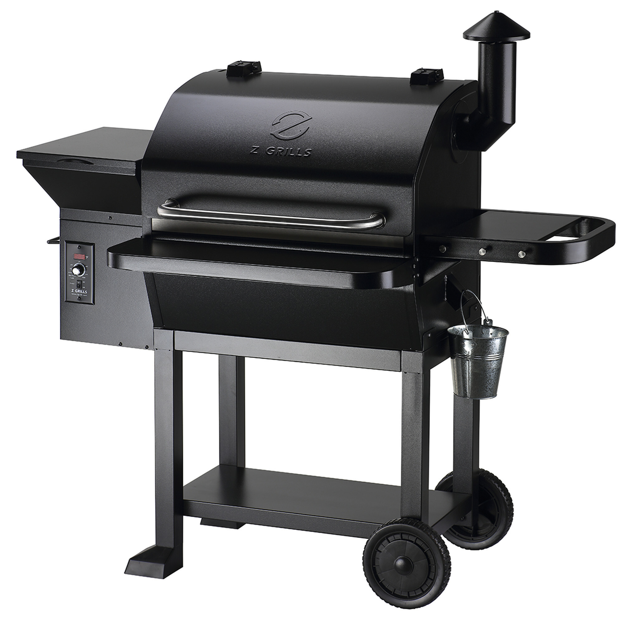 Z GRILLS ZPG-10002B 1060 sq. in. Wood Pellet Grill and Smoker 8-in-1 BBQ Black - image 2 of 12