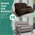 thumbnail image 5 of Joqmia Stretch Recliner Slipcover, Jacquard Fabric Recliner Sofa Cover with Elastic Bottom, Furniture Protector Fits Most Reclining, 5 of 8
