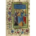 thumbnail image 2 of Giraldi, Guglielmo 11x14 White Modern Wood Framed Museum Art Print Titled - All Saints, 2 of 4