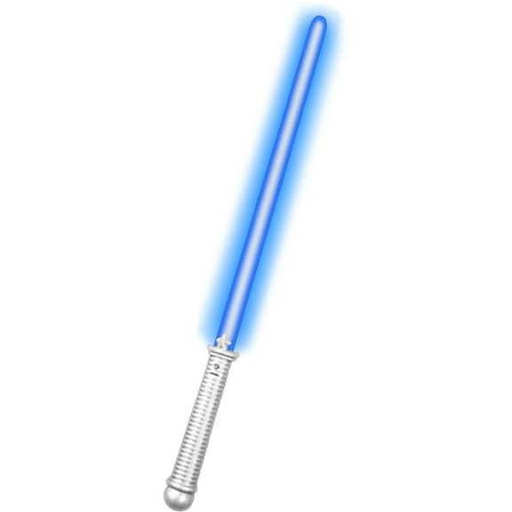 BlockBuster Costumes 28" Blue LED Light Sword Glowing Toy Costume Laser Saber