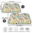 thumbnail image 2 of Goofa Racket and Tennis Ball Printed Car Windshield Sunshade,Foldable Reflective Sun Visor,UV Protection Heat Blocker Sunshade,Car Cooling Accessory-, 2 of 7