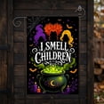 thumbnail image 2 of CSZPPQAF Halloween Garden Flags 12x18 Double Sided-Witch,165 GSM Polyester Fall Yard Decoration Flags, Fade Resistant, 2 of 6