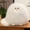 White, variant on Silly Cat Plush Pillow - Long Haired Hugging Cuddle Cushion for Sleeping, Soft Kawaii Cat Stuffed Animal Throw Pillow, Funny Cat Gift for Kids Teens