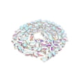 thumbnail image 3 of Rhinestones Trim, Glass Claw Chain High Hardness Color Single Row Rhinestone Strips Fringe Rhinestone Chain for Clothing Shoes Jewelry Accessories, 3 of 7