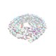 thumbnail image 5 of Cadena de garra de vidrio de color AB, tiras de diamantes de imitación de una sola fila de alta dureza para realzar la moda: accesorios para ropa, zapatos y joyas, 5 of 8