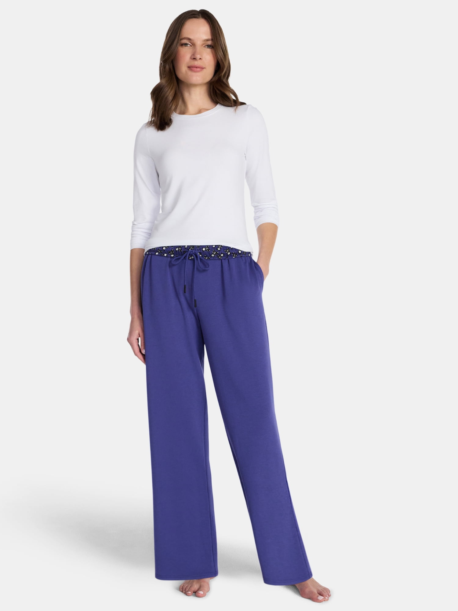 Halloween Women's French Terry Knit Lounge Pants from Way to Celebrate, 29" Inseam, Sizes XS-3X