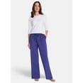 thumbnail image 3 of Women’s Halloween Printed Foldover Waistband French Terry Lounge Pants, 29" Inseam, Sizes XS–3X, 3 of 5