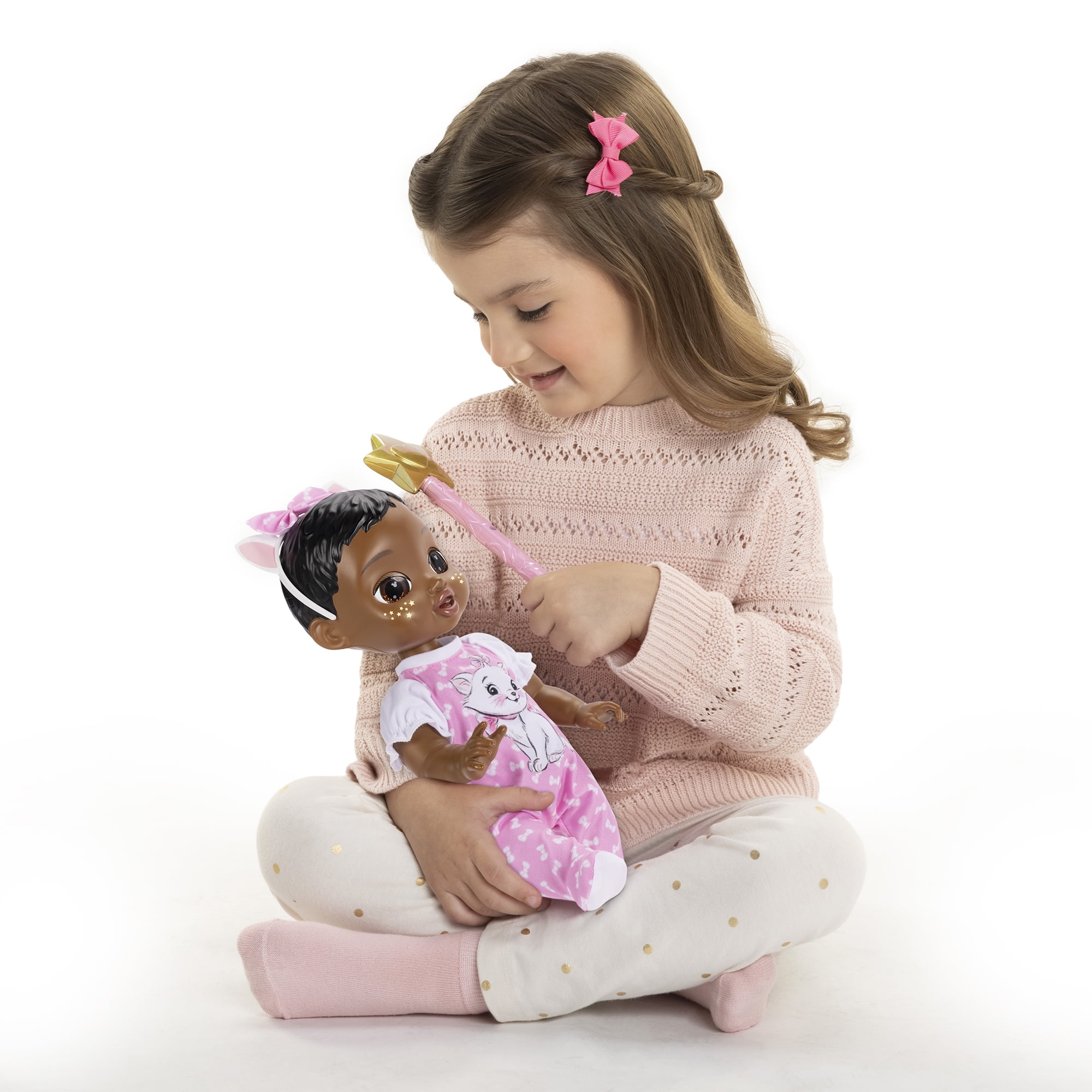 Disney Darlings Deluxe Marie Feature Baby Doll for Child Ages 2+