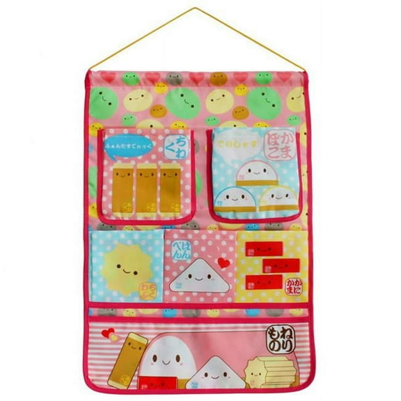 BN-WH007 Smile Faces Pink/Wall Hanging/ Hanging Baskets/ Wall Baskets / Baskets