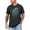 Dark Gray Heather Shirt, variant on Trendy Octopus T-Shirt for Men and Youth Boys Colorful Neon Ocean Animal Graphic Tee Black Shirt Youth Small