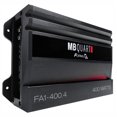 thumbnail image 4 of MB Quart FA1-400.4 Formula Class AB 4 Channel 400W Car Amplifier, Black, 4 of 5